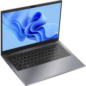 Ноутбук/ CHUWI GemiBook Xpro 14.1"(1920x1080 IPS)/Intel  N100(0.8Ghz)/16384Mb/256SSDGb/noDVD/Int:Intel UHD Graphics/Cam/BT/WiFi/38WHr/war 1y/1.46kg/Grey/Win11Home + мышь