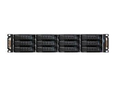 Серверный корпус/ RSC-2ET, 2U, 12xSATA/SAS HS 3,5/2,5" universal bay + 2x2,5" 7mm rear HS bay, up to 12"(W) x 13"(D) E-ATX, 12G EOB backplane, Acbel 2U 800W RPSU platinum, 2x 7mm 2.5" hot-swap OS, rail [XE1-2ET00-02 SKU change to 35X BP]