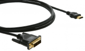 Кабель HDMI-DVI (Вилка - Вилка), 0,9 м