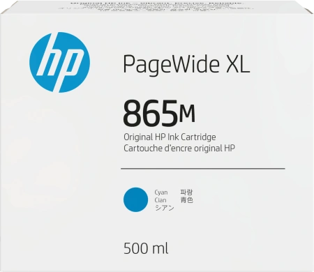 Картридж с голубыми чернилами HP 865M PageWide XL (500 мл) в Москве