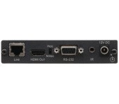 Приемник HDMI, RS-232 и ИК по витой паре HDBaseT; до 70 м, поддержка 4К60 4:2:0/ 4K60 4:2:0 HDMI HDCP 2.2 Receiver  with RS–232 & IR over Long–Reach HDBaseT