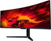 49'' ACER Nitro EI491CURSbmiipphx , 5K 32:9, VA, 5120x1440, 4ms, 350 / 400cd, 120Hz, 2xHDMI(2.0) + 2xDP(1.4) + Audio Out, 3Wx2, FreeSync Premium Pro, 