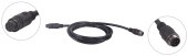 Кабель переходник 6-pin на сетевое подключение/ [TS-003DRM] (6-Pin Aviation Cable) 2M Female and Network Port Female Extension Cable