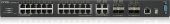 Коммутатор/ ZYXEL ZYXEL XGS4600-32 L3 Managed Switch, 28 port Gig and 4x 10G SFP+, stackable, dual PSU
