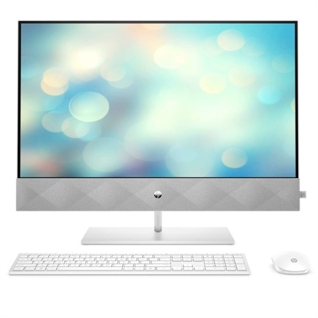 HP Pavilion I 27-d1024ur NT 27" FHD(1920x1080) Core i7-11700T, 16GB DDR4 2933 (1x16GB), SSD 512Gb, Internal graphics, no DVD, kbd&mouse Wrls, 5MP Webc в Москве