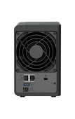 Synology DC2,0GhzCPU/2GB(upto6)/RAID0,1/up to 2HDDs SATA(3,5' 2,5')/2xUSB3.2/2GigEth/iSCSI/2xIPcam(up to 25)/1xPS /1YW (repl DS220+)