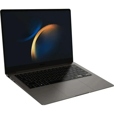 Galaxy Book3 Pro 16"(2880x1800 AMOLED)/Intel Core i7 1360P(2.2Ghz)/16384Mb/1024PCISSDGb/noDVD/Int:Intel Iris Xe Graphics/Cam/BT/WiFi/76WHr/war 1y/1.56kg/Graphite/Win11Home + Eng kbd 3 pin на заказ