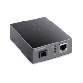 Медиаконвертер/ Gigabit WDM media converter, 9/125µm Single-mode Fiber, 1 SC Fiber port, 1 100/1000Mbps RJ-45 port, wave length 1550nm/1310nm