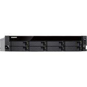 QNAP TS-877XU-RP-3600-8G 8-Bay NAS Enterprise (8x 2.5"/3.5" SATA HDD/SSD), AMD Ryzen 5 3600 6-core 3.6 GHz (up to 4.2 GHz), 8 GB DDR4 (2 x 4 GB) up to