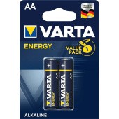 Батарейка Varta ENERGY LR6 AA BL2 Alkaline 1.5V (4106) (2/40/200) (2 шт.)