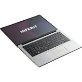 Ноутбук/ Ноутбук INFERIT Silver 14"(2560x1600 IPS)/Intel Core i5 12500H(2.5Ghz)/16384Mb/512SSDGb/noDVD/Int:Intel Iris Xe Graphics/Cam/BT/WiFi/war 1y/1.3kg/silver/DOS