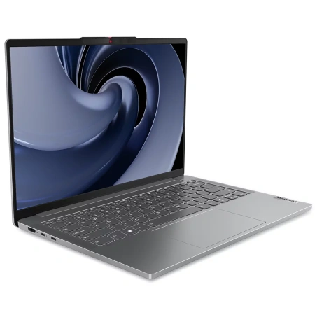 Ноутбук/ Lenovo IdeaPad Pro 5 14IMH9 14"(2880x1800 OLED)/Intel Core Ultra 9 185H(2.3Ghz)/32768Mb/1024SSDGb/noDVD/Int:Intel Arc Graphics/Cam/BT/WiFi/56WHr/war 1y/1.46kg/arctic grey/noOS + 100W, RU kbd