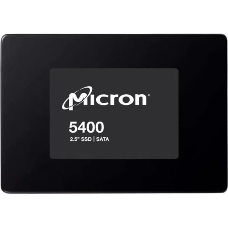 Micron SSD 5400 PRO, 3840GB, 2.5" 7mm, SATA3, 3D TLC, R/W 540/520MB/s, IOPs 95 000/30 000, TBW 8410, DWPD 1.2 (12 мес.) в Москве