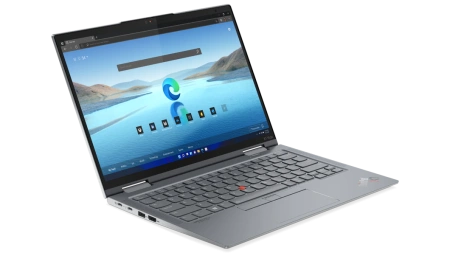 Ноутбук/ Lenovo ThinkPad X1 YOGA G7 14" WUXGA (1920x1200) TOUCHSCREEN i5-1235U, 256GB SSD, 16GB, 57Wh, Pen, STORM GRAY, Win11p64DG10p64, 1Y (EN_kbd , 2pin cable) 14