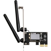 Сетевой адаптер/ DWA-548/10,DWA-548/10/C N300 Wi-Fi PCI Express Adapter, 2x2dBi detachable antennas, 10pcs/pack