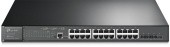 Коммутатор/ 24-port Gigabit Managed PoE switch with 4 10G SFP+ ports, support 802.3af/at PoE, 1 console port, 19-inch rack mount, support L2/L2+ features.