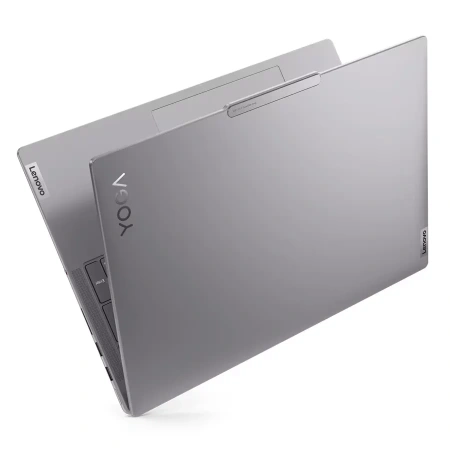 Ноутбук/ Lenovo Yoga Pro 9 16IMH9 16"(3200x2000 mini LED)/Touch/Intel Core Ultra 9 185H(2.3Ghz)/65536Mb/1024SSDGb/noDVD/Ext:nVidia GeForce RTX4070(8192Mb)/Cam/BT/WiFi/84WHr/war 1y/2.05kg/luna grey/Win11Home + 170W, RU kbd 12