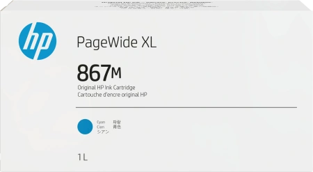 Картридж с голубыми чернилами HP 867M PageWide XL (1.000 мл) в Москве