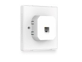 Точка доступа/ 300Mbps Wireless N Wall-Plate Access Point, Qualcomm, 300Mbps at 2.4GHz, 802.11b/g/n, 2 10/100Mbps LAN, 802.3af PoE Supported, Compatible with 86mm & EU Standard Junction Box, Centralized Management, Load Balance, Rate Limit, Captive Portal