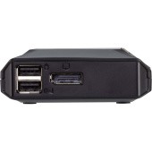 2-Портовый 4K USB-C переколючатель с пультом ДУ/ 2-Port USB-C 4K USB KVM with RC