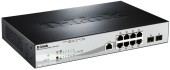 Сетевой коммутатор/ Managed Gigabit Switch with 8 10/100/1000Base-T PoE + 2 SFP Ports