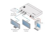 Усилитель-распределитель 1:2 HDMI UHD; поддержка 4K60 4:4:4, HDMI 2.0 [10-804080190]