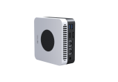 Компьютер/ Chuwi LarkBox X  Intel N-series N100(0.8Ghz)/12288Mb/512SSDGb/Int:Intel UHD Graphics/BT/WiFi/war 1y/0.4kg/Black+White/Win11Home + BT5.2/USB3.2*2, USB2.0*2/Earphone Jack*1/DC Charging*1/HDMI 2.0 *1 (4K 60Hz)/Display Port*1/M.2*2, 2