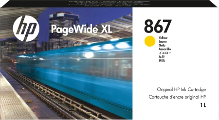 Картридж с желтыми чернилами HP 867 PageWide XL (1.000 мл) в Москве