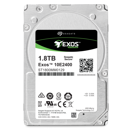 Жесткий диск/ RECERTIFIED HDD Seagate SAS 1.8Tb 2.5"" Exos 10K 12Gb/s 256Mb 1 year warranty RECERTIFIED на заказ