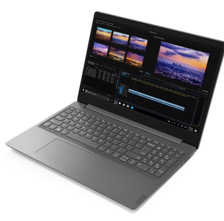 Lenovo V15-IIL 15.6" FHD(1920x1080) AG, I5-1035G1_1.0G, 4+4GB DDR4, 256GB_SSD_M.2, Intel HD Graphics, WiFi, BT, Camera, 2cell, no OS, GREY steel, 1.8 в Москве