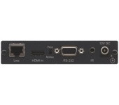 Передатчик HDMI, RS-232 и ИК по витой паре HDBaseT; до 70 м, поддержка 4К60 4:2:0/ 4K60 4:2:0 HDMI HDCP 2.2 Transmitter with RS–232 & IR over Long–Reach HDBaseT