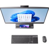 Моноблок/ Lenovo IdeaCentre AIO 5 27IAH7   27"(2560x1440 IPS)/Intel Core i7 13700H(2.4Ghz)/16384Mb/512SSDGb/noDVD/Ext:Intel Arc A370M(4096Mb)/Cam/BT/WiFi/war 1y/9.55kg/storm grey/Win11Home + RU kbd, mouse WL