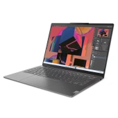 Ноутбук/ Lenovo Yoga Slim 6 14IRH8 14"(2240x1400 IPS)/Intel Core i7 13700H(2.4Ghz)/16384Mb/512SSDGb/noDVD/Int:Intel Iris Xe Graphics/Cam/BT/WiFi/65WHr/war 1y/1.35kg/misty grey/Win11Home + 65W, RU kbd