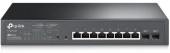 Коммутатор/ JetStream™ 10-Port Gigabit Smart Switch with 8-Port PoE+, 8× Gigabit PoE+ Ports, 2× Gigabit SFP Slots, 802.3at/af