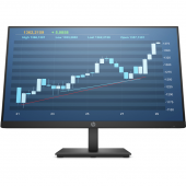 HP P244 LED 23,8 Monitor 1920x1080, IPS, 250 cd/m2, 1000:1, 5ms, 178°/178°, VGA, HDMI, DisplayPort, 3-sided micro-edge bezel, Black