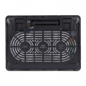 Подставка для ноутбука STM IP23/ STM Laptop Cooling IP23 Black (17,3"", 2x(125x125), plastic+metal mesh)