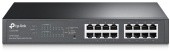 Коммутатор/ 16-Port Gigabit Easy Smart PoE Switch, 16 10/100/1000 Mbps ports, 8 PoE+ ports, 802.3af/at support, PoE Power Budget: 110W