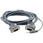 Кабель Micro, VGA (Вилка) + аудио на VGA (Вилка) + аудио, 0,9 м