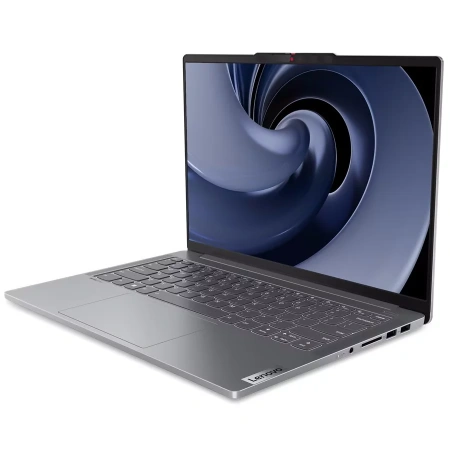 Ноутбук/ Lenovo IdeaPad Pro 5 14IMH9 14"(2880x1800 OLED)/Intel Core Ultra 9 185H(2.3Ghz)/32768Mb/1024SSDGb/noDVD/Int:Intel Arc Graphics/Cam/BT/WiFi/56WHr/war 1y/1.46kg/arctic grey/noOS + 100W, RU kbd в WideLAB