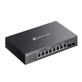 Коммутатор/ Omada 8-Port 2.5GBASE-T and 2-Port 10GE SFP+ Smart Switch with 8-Port PoE+