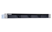 SMB QNAP TL-R400S SATA 6GB/s JBOD storage enclosure, 4-tray 3,5"/2,5" w/o HDD, 1 x SFF-8088, 1 PSU. Rackmount. W/o rail kit RAIL-B02 Полка расширения 