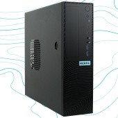 Персональный компьютер/ ПК NERPA BALTIC I330  Intel Core i3 12100(3.3Ghz)/8192Mb/256PCISSDGb/noDVD/Int:Intel UHD Graphics 730/war 1y/black/noOS + 300W, Kbd&m