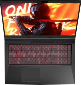 Ноутбук/ Maibenben X725 17.3"(1920x1080 (матовый) IPS)/Intel Core i5 12450H(2Ghz)/16384Mb/512PCISSDGb/Ext:nVidia GeForce RTX4060(8192Mb)/Cam/BT/WiFi/war 1y/Black/Linux + Screen 144Hz