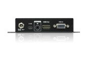 Конвертер с возможностью масштабирования, VGA+AUDIO=>HDMI, HD-DB15+MIM-JACK>HDMI, Female, Б.П. 5.3V, (1920x1200 DDC2B 1080p)/ VGA TO HDMI CONFERTER W/SCALER W/EU ADP