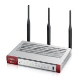 Межсетевой экран/ ZYXEL ATP100W Wireless Firewall, 2xWAN GE (1xRJ-45 and 1xSFP), 4xLAN / DMZ GE, 802.11a / b / g / n / ac (2.4 and 5 GHz), 1xUSB3.0, AP Controller (8 / 24), Sandbox and Botnet Filter, with a Gold subscription for 1 year (full UTM-functiona