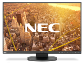 NEC 24" EA241WU-BK LCD Bk/Bk (IPS; 16:10; 300cd/m2,1000:1 / 5000:1, 5ms,1920x1200,178/178, рамка 0,8 мм; DVI, VGA, DP; HDMI; USB 3.0; Tilt; Swiv; HAS 