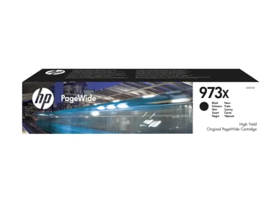 HP 973X, Оригинальный картридж HP PageWide увеличенной емкости, Черный