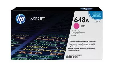 HP 648A, Оригинальный лазерный картридж HP LaserJet, Пурпурный