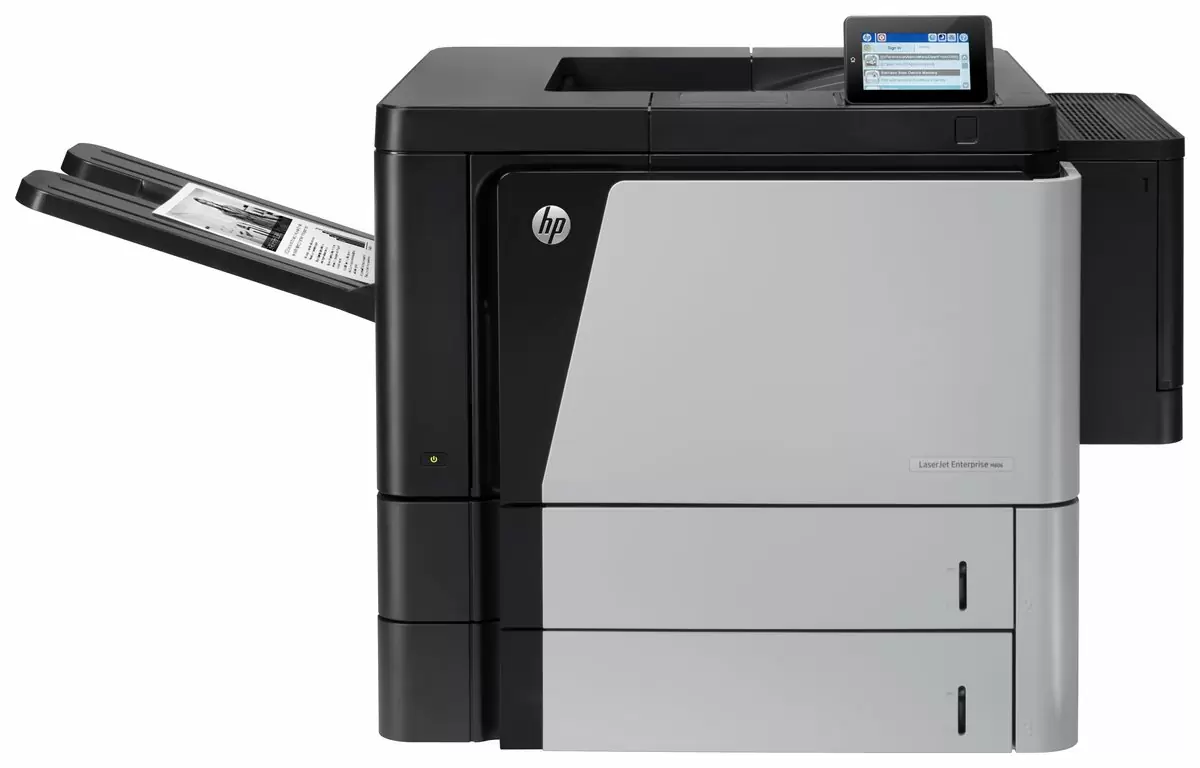 слайд 1 из 3,крупное изображение, принтер hp laserjet enterprise m806dn