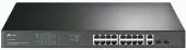 Коммутатор/ 18-port gigabit Unmanaged switch with 16 PoE+ ports, 18 10/100/1000Mbps RJ-45 port, 2 combo SFP ports